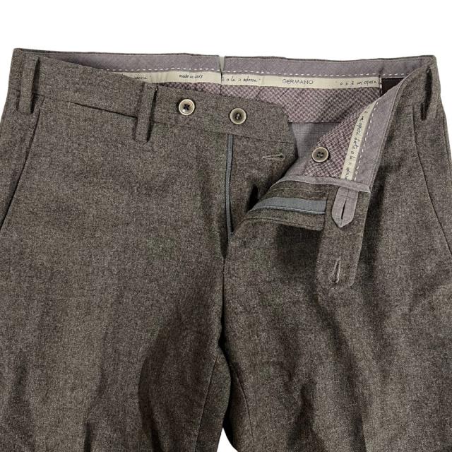GERMANO for EDIFICE ジェルマーノ スラックス パンツ グレー サイズ 44 正規品 / 40687