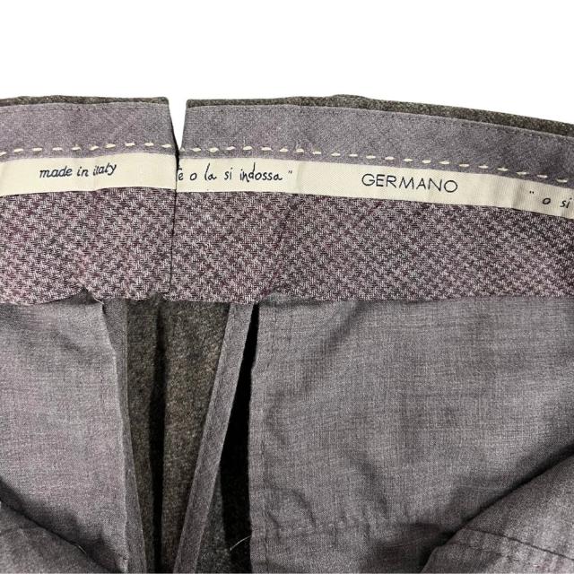 GERMANO for EDIFICE ジェルマーノ スラックス パンツ グレー サイズ 44 正規品 / 40687