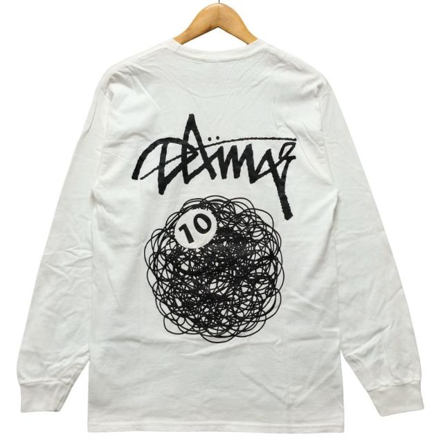 DAMA SURFBOARDS ダマ サーフボード プリント 長袖Ｔシャツ ホワイト サイズ M 正規品 / 52615