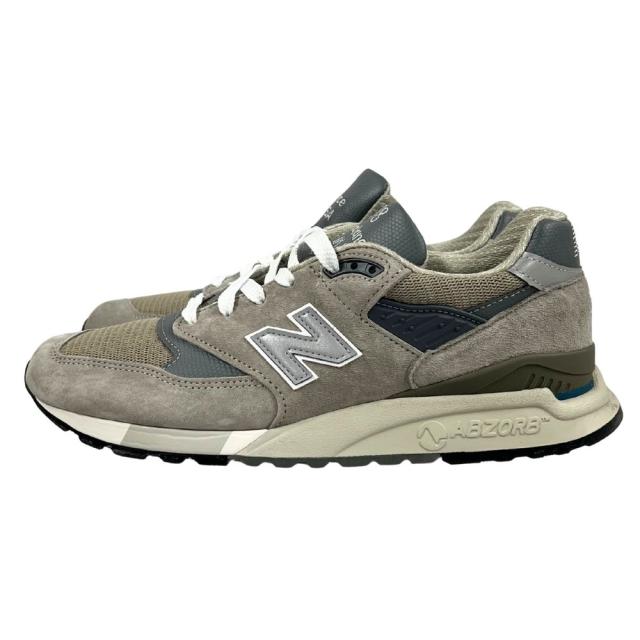 NEW BALANCE ニューバランス U998 GR  スニーカー グレー サイズUS9.5＝27.5cm 正規品 / 52684