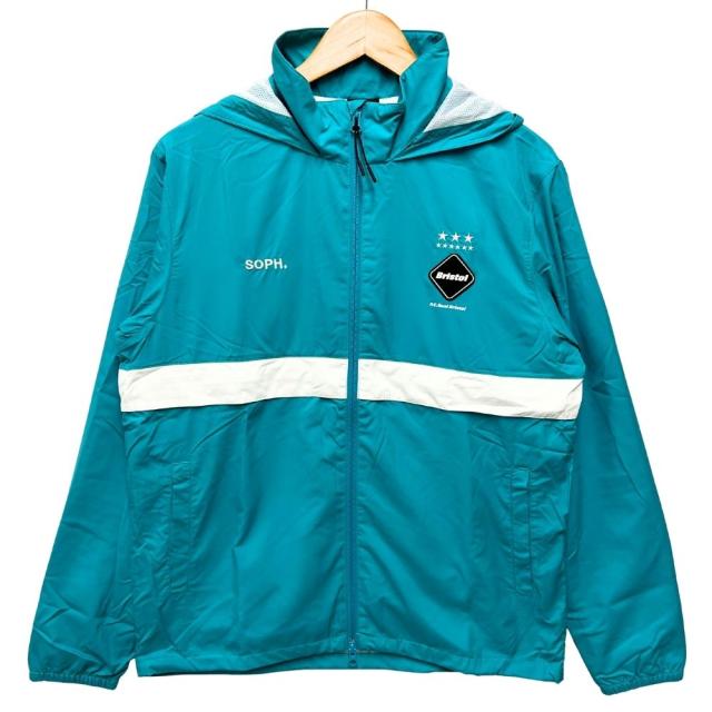 F.C.R.B. エフシーアールビー 16AW PACKABLE STAND COLLAR JACKET ナイロンジャケット ターコイズブルー サイズM 正規品 / 52813