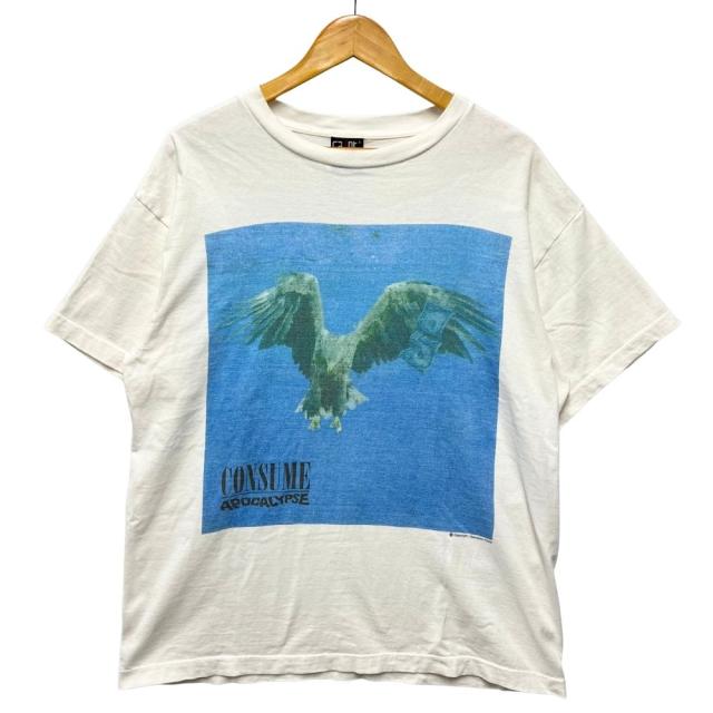 SAINT MICHAEL セントマイケル 品番 SM-A23-0000-C10 FORSOMEONE CONSUME 半袖Ｔシャツ ホワイト系 サイズ L 正規品 / 52706
