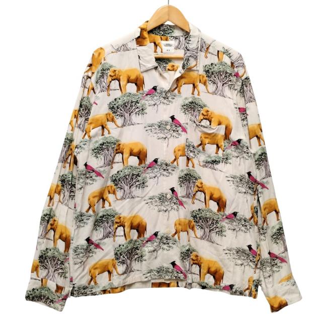 BEDWIN & THE HEARTBREAKERS ベドウィンアンドザハートブレイカーズ 25SS L/S OLG ALOHA SHIRT ROGERS 総柄 長袖シャツ 正規品 / 52862