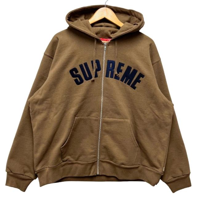 SUPREME シュプリーム 25AW Arc Thermal Lined Zip Up Hooded Sweatshirt アーチロゴ サーマル ジップ スウェットパーカー 正規品 / 52893