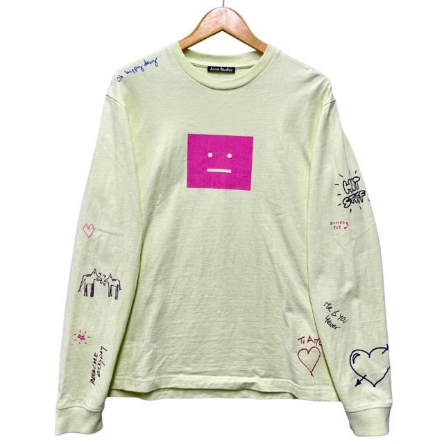 ACNE STUDIOS アクネストゥディオズ 品番 FA-UX-TSHI000227 プリント 長袖Ｔシャツ サイズ M 正規品 / 52727