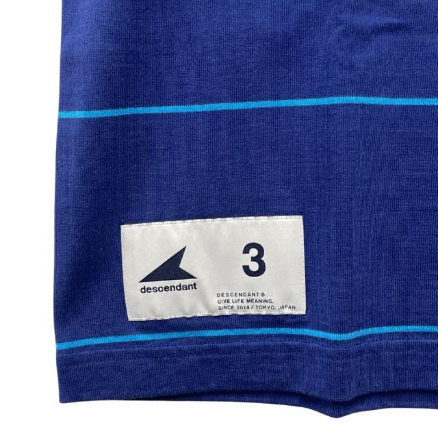 DESCENDANT ディセンダント CACHALOT STRIPE TANK TOP タンクトップ