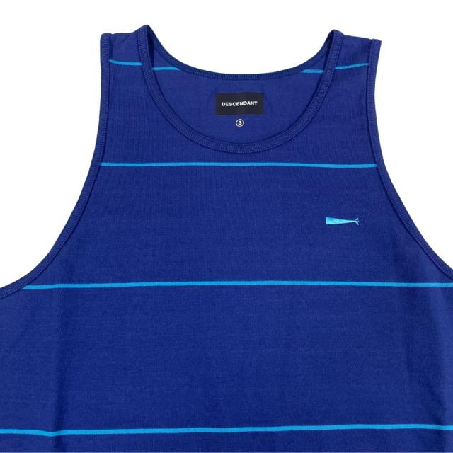 DESCENDANT ディセンダント CACHALOT STRIPE TANK TOP タンクトップ