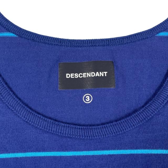 DESCENDANT ディセンダント CACHALOT STRIPE TANK TOP タンクトップ