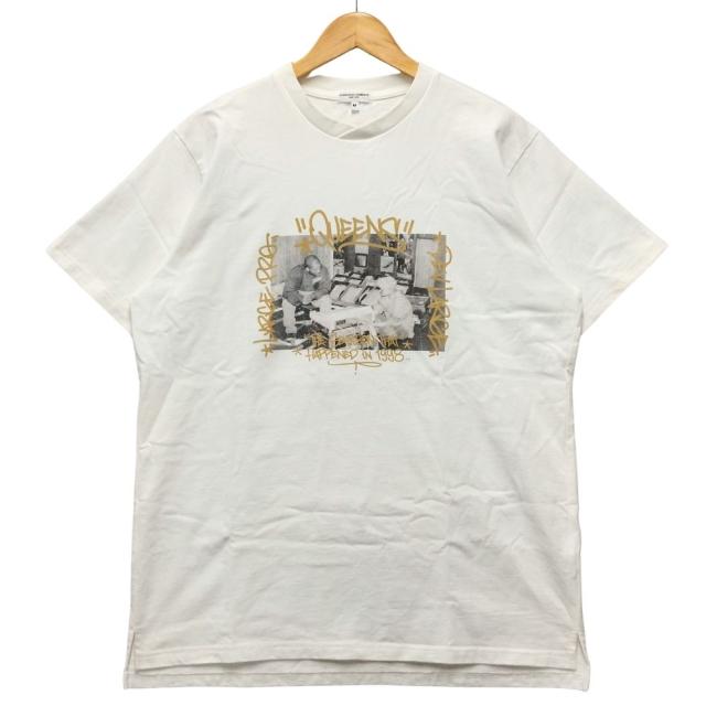 ENGINEERED GARMENTS エンジニアードガーメンツ EXPANSION NY QUEENS 1998 プリント 半袖Ｔシャツ サイズ M 正規品 / 52766
