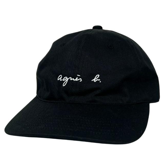 AGNES B. アニエスベー VA fragment キャップ ブラック 正規品 / 53076