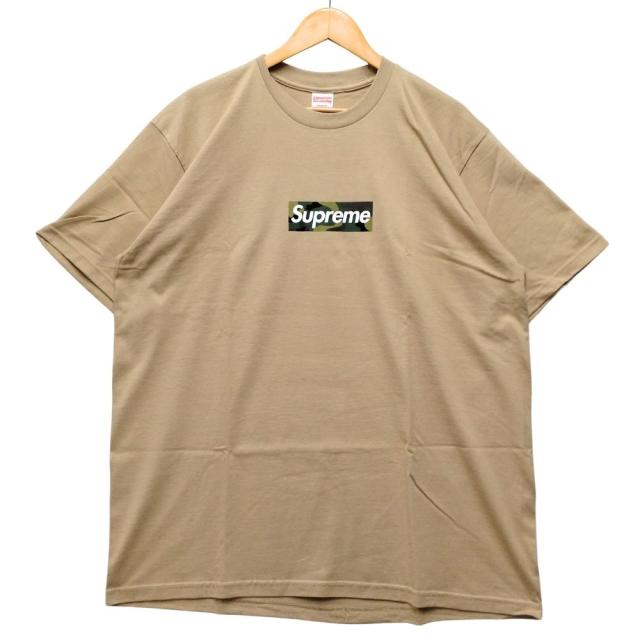 SUPREME シュプリーム 23AW Box Logo Tee Camo 迷彩 ボックスロゴ Tシャツ カーキ サイズXL 正規品 / 50705