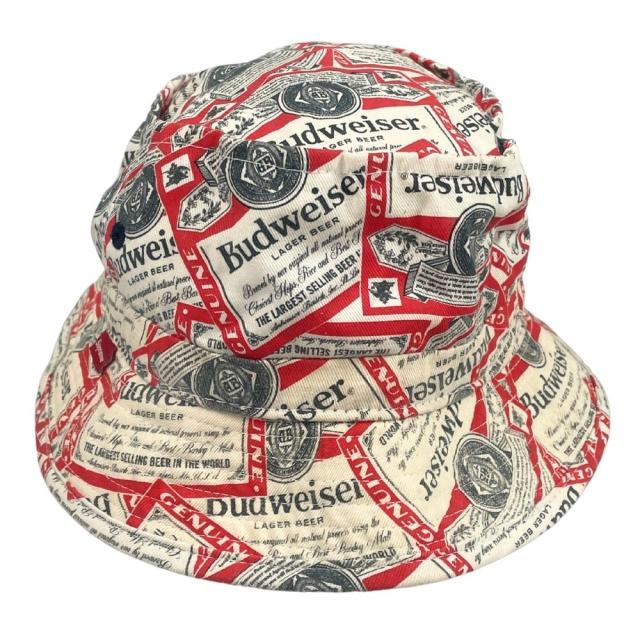 SUPREME シュプリーム Budweiser Crusher バドワイザー 総柄 ハット サイズS/M 正規品 / 50935