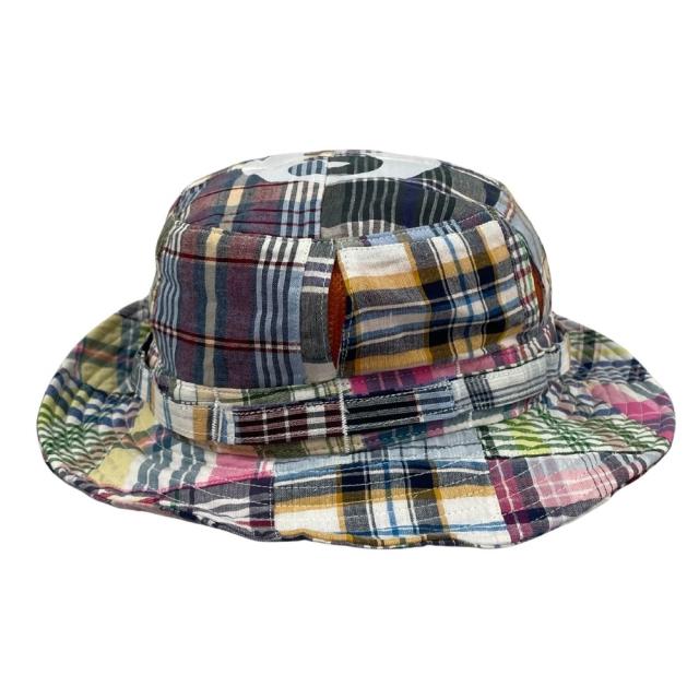 SUPREME ×GOODENOUGH グッドイナフ 25SS Patchwork Crusher パッチワーク クラッシャー ハット マドラス S/M 正規品 / 40381