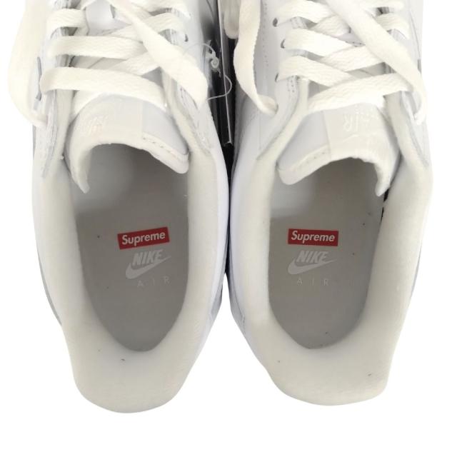 SUPREME シュプリーム ×NIKE 品番 CU9225-100 AIR FORCE 1 LOW SP エアフォース シューズ ホワイト サイズUS10=28cm 正規品 / 40502
