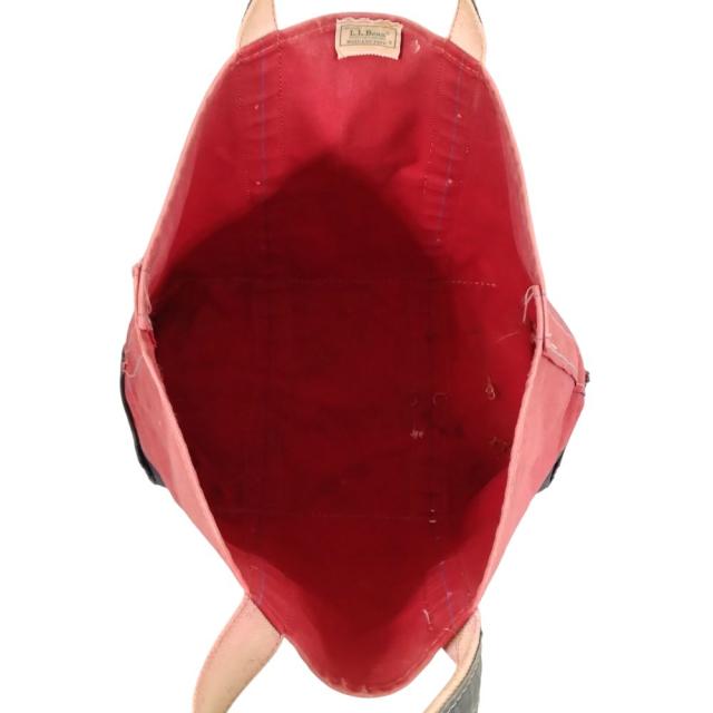 L.L.BEAN エルエルビーン ヴィンテージ キャンバス トートバッグ レッド×ネイビー 正規品 / 40536