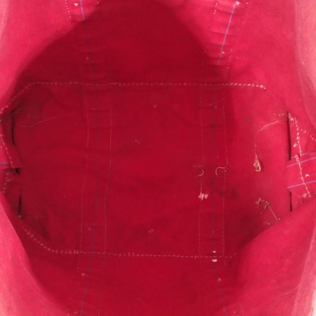 L.L.BEAN エルエルビーン ヴィンテージ キャンバス トートバッグ レッド×ネイビー 正規品 / 40536