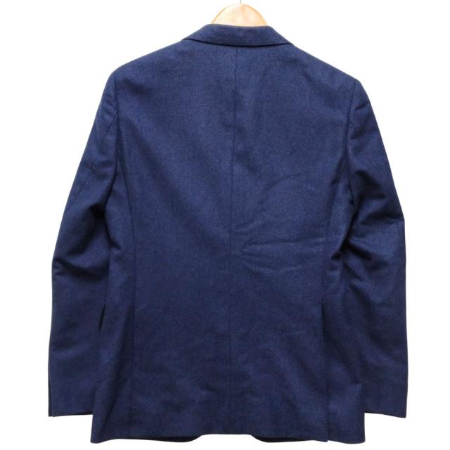 EDIFICE エディフィス VITALE BARBERIS CANONICO Super 100s カノニコ ウール スーツ セットアップ ブルー サイズ44 正規品 / 40739_1