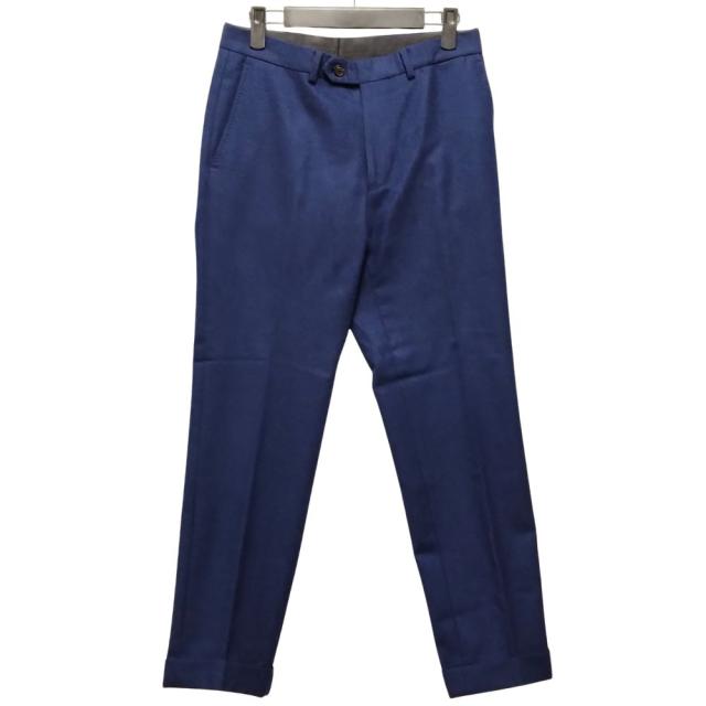 EDIFICE エディフィス VITALE BARBERIS CANONICO Super 100s カノニコ ウール スーツ セットアップ ブルー サイズ44 正規品 / 40739_2