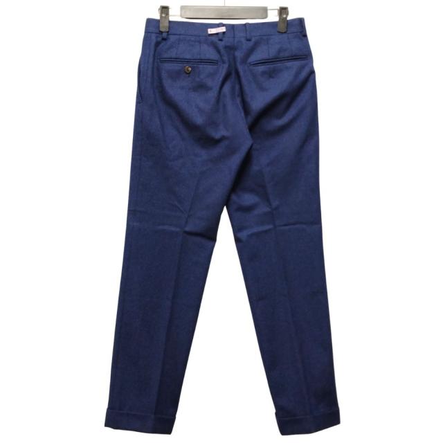 EDIFICE エディフィス VITALE BARBERIS CANONICO Super 100s カノニコ ウール スーツ セットアップ ブルー サイズ44 正規品 / 40739_3