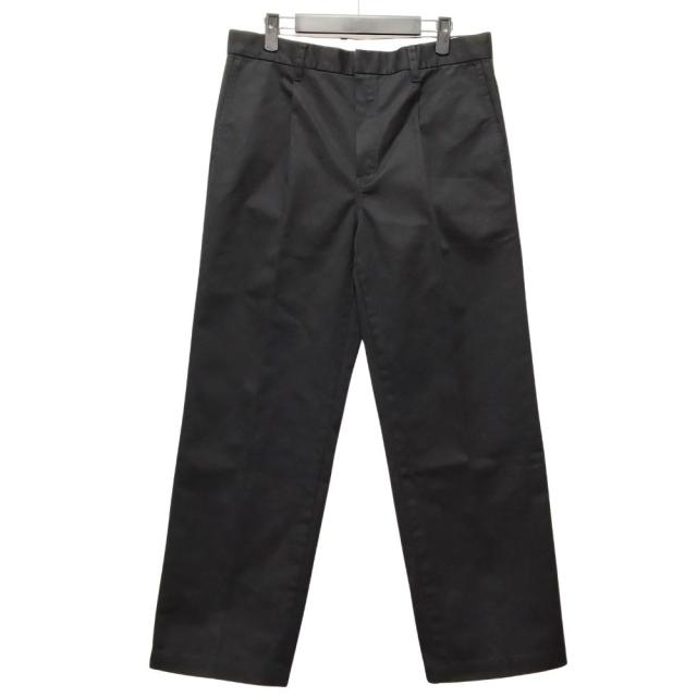 WACKO MARIA ワコマリア DICKIES ディッキーズ 25AW PLEATED TROUSERS トラウザー パンツ ブラック サイズ L 正規品 / 53260