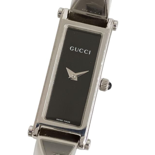 GUCCI バングル腕時計 1500 L GUCCI / グッチ / ヴィンテージ ウォッチ / 1500L / 黒文字盤