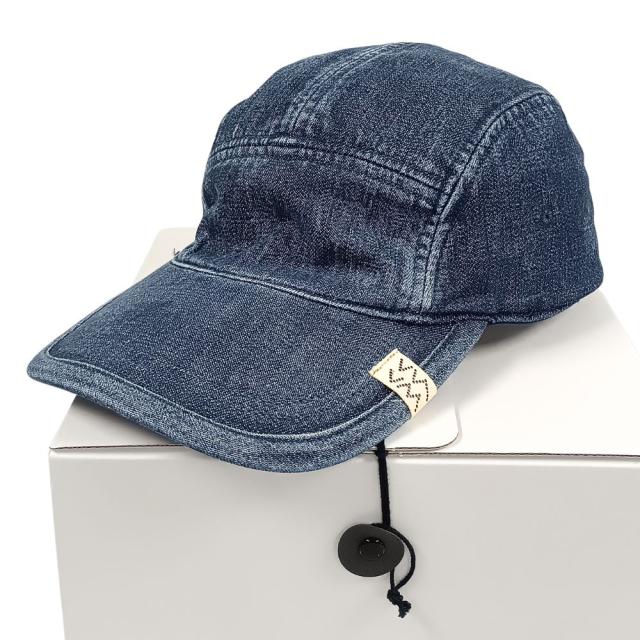 VISVIM ビズビム 品番 0125303003006 9ozオリジナルデニム CAMP CAP DMGD キャンプ キャップ インディゴ 正規品 / 40892
