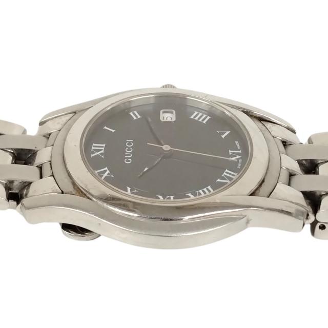 GUCCI グッチ 5500M Gクラス 黒文字盤 クォーツ メンズ 腕時計 正規品 / C553_2