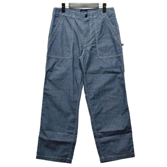 DESCENDANT ディセンダント 25SS BAKER CHAMBRAY TROUSERS パンツ インディゴ サイズ2 正規品 / 51113
