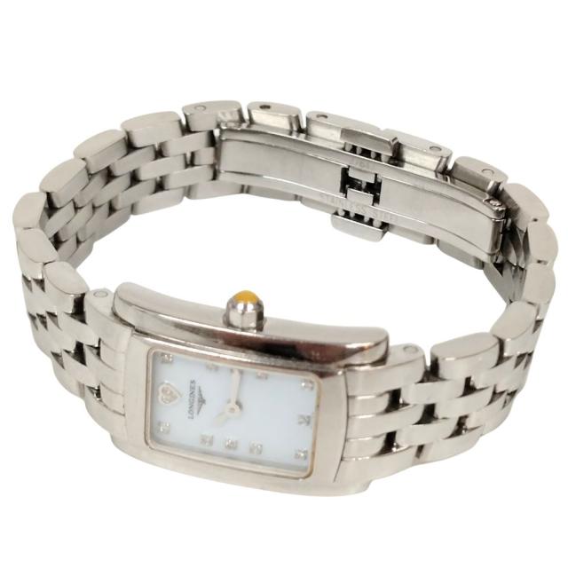 LONGINES ロンジン L5.158.4 ドルチェビータ レクタンギュラー ダイヤインデックス シェル文字盤 クォーツ 腕時計 正規品 / C641 LONGINES ロンジン L5.158.4 ドルチェビータ レクタンギュラー ダイヤ