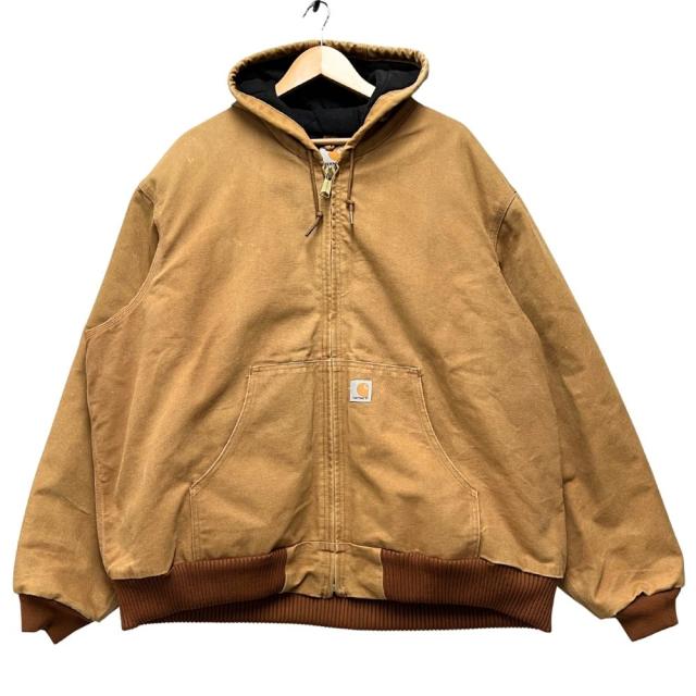 CARHARTT カーハート J140-BRN ダックアクティブジャケット ブルゾン ブラウン サイズXXL 正規品 / 54077