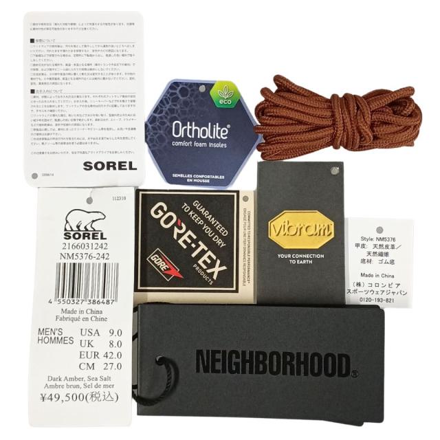 NEIGHBORHOOD ネイバーフッド 25AW SOREL DAYSTORM GTX ブーツ ブラウン サイズUS9＝27cm 正規品 / 54133_8