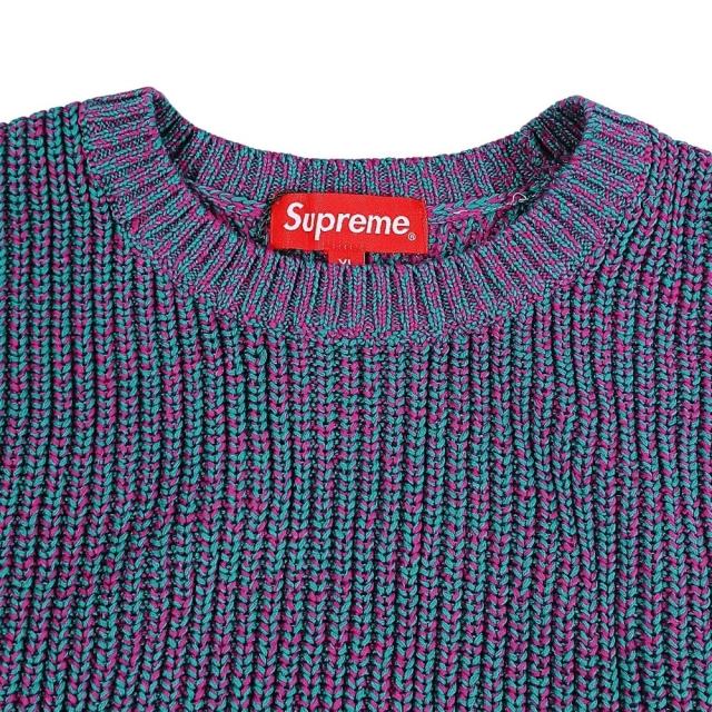 SUPREME シュプリーム Melange Rib Knit Sweater メランジ リブ