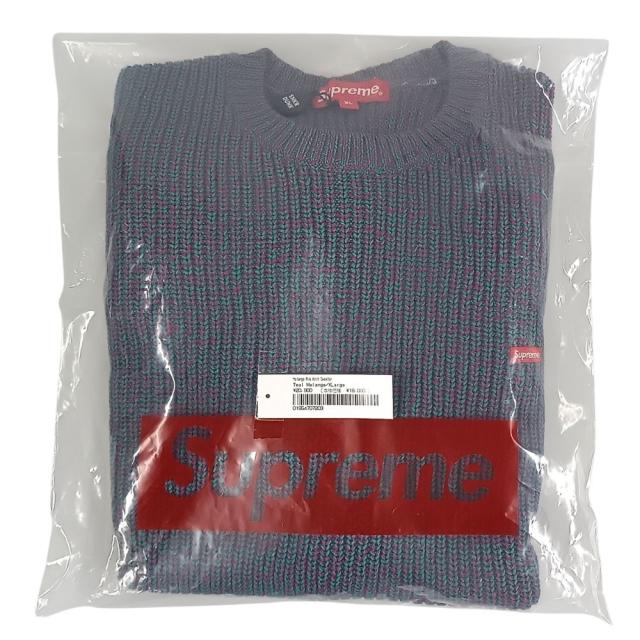 SUPREME シュプリーム Melange Rib Knit Sweater メランジ リブ