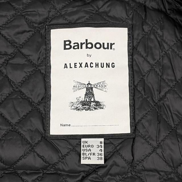 Barbour バブアー by ALEXACHUNG アレクサチャン レディース ボアキルティングジャケット ブラック サイズ34 正規品 / 50255_5
