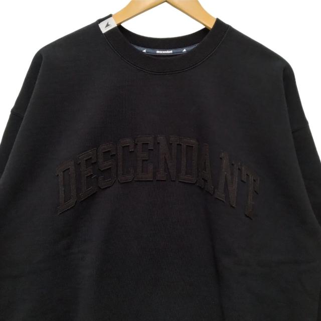 DESCENDANT ディセンダント ×ロンハーマン Team Sweat Pullover ロゴ スウェット ブラック サイズ4 正規品 / 50361_1