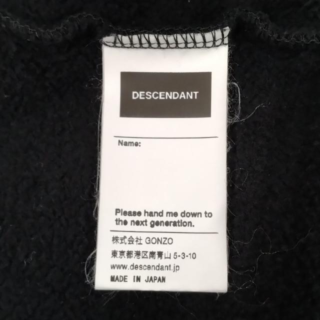 DESCENDANT ディセンダント ×ロンハーマン Team Sweat Pullover ロゴ スウェット ブラック サイズ4 正規品 / 50361_8