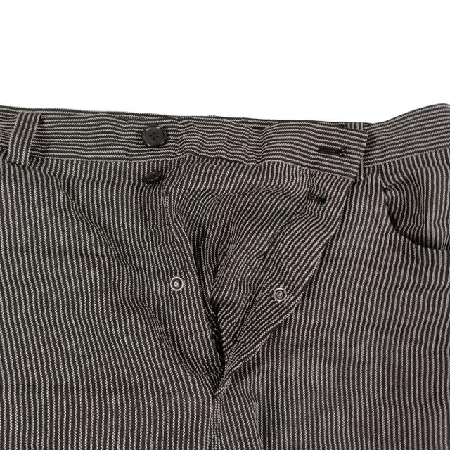 UNDERCOVER アンダーカバー 品番 UC1E4501-2 シルク・和紙 薄手 クロップド パンツ ブラック サイズ 3 正規品 / 50846_4