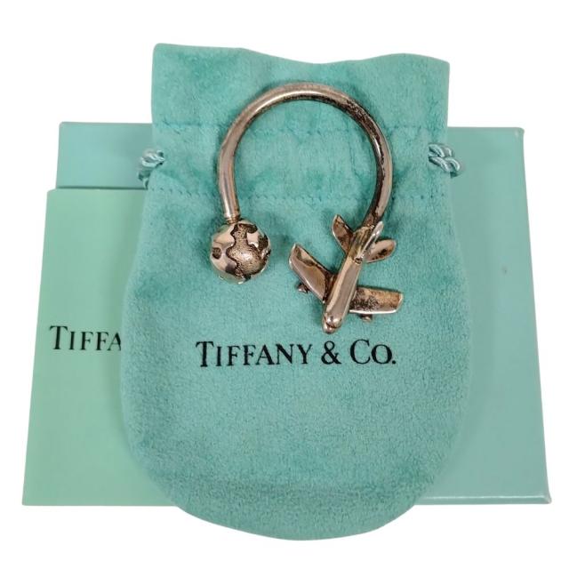 TIFFANY&amp;CO. ティファニー 飛行機 地球 キーリング シルバー925 正規品 / 51267_6