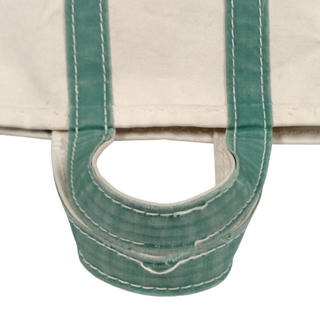 L.L.BEAN エルエルビーン キャンバス トートバッグ サイドタグ ガイドライン1本 ヴィンテージ 生成り色 正規品 / 51444_5