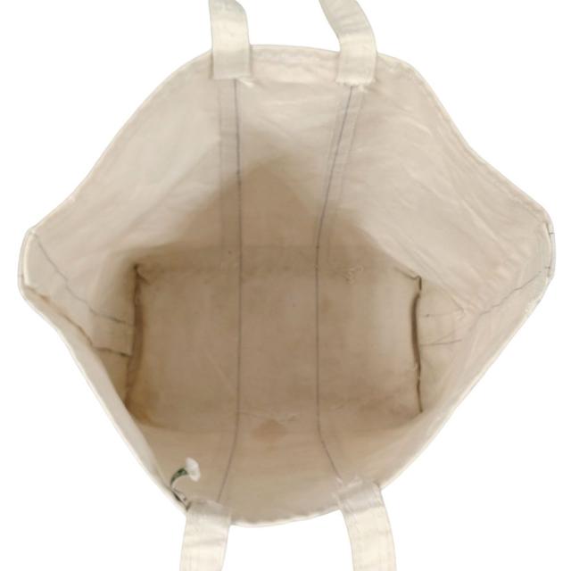 L.L.BEAN エルエルビーン キャンバス トートバッグ サイドタグ ガイドライン1本 ヴィンテージ 生成り色 正規品 / 51444_7