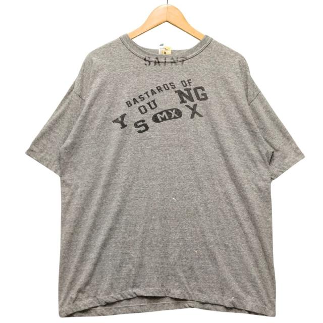 SAINT MICHAEL セントマイケル ベルベルジン コラボ BJ_SS TEE/YOUNG 半袖Ｔシャツ グレー サイズ L 正規品 / 51869