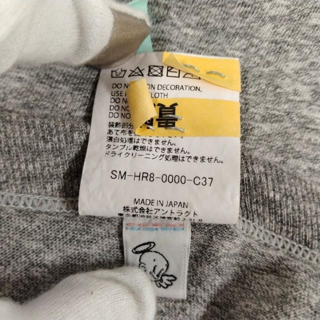 SAINT MICHAEL セントマイケル ベルベルジン コラボ BJ_SS TEE/YOUNG 半袖Ｔシャツ グレー サイズ L 正規品 / 51869_6
