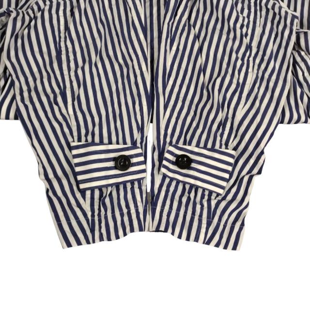 SACAI サカイ 品番 23-03036M Thomas Mason Cotton Poplin Coat ストライプ ステンカラーコート サイズ 3 正規品 / 52291_3