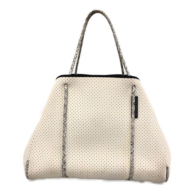 STATE OF ESCAPE ネオプレン トートバッグ ポーチ付 ライトグレー系 正規品 / 33523_2