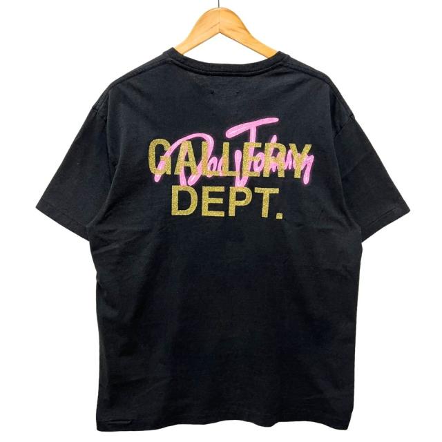 GALLERY DEPT. ギャラリーデプト Doc Jonson プリント 半袖Ｔシャツ ブラック サイズ L 正規品 / 52705