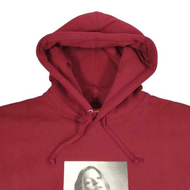 SUPREME シュプリーム 24AW Kate Moss Hooded Sweatshirt ケイトモス スウェット パーカー カーディナル サイズ L 正規品 / 52869_4
