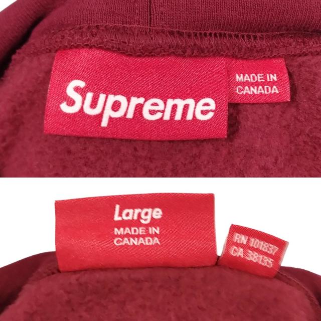 SUPREME シュプリーム 24AW Kate Moss Hooded Sweatshirt ケイトモス スウェット パーカー カーディナル サイズ L 正規品 / 52869_5