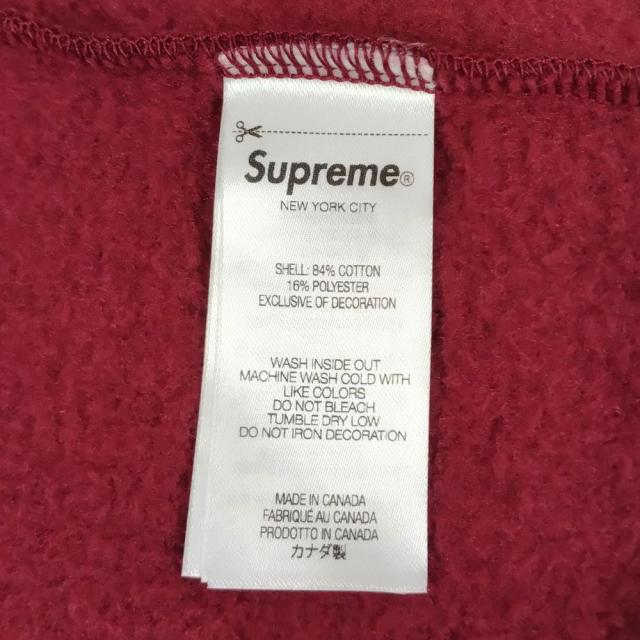 SUPREME シュプリーム 24AW Kate Moss Hooded Sweatshirt ケイトモス スウェット パーカー カーディナル サイズ L 正規品 / 52869_6