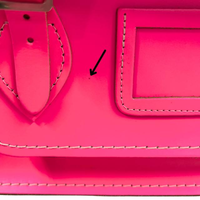 The Cambridge Satchel Company ケンブリッジ サッチェル カンパニー レザー ショルダーバッグ ネオンピンク 正規品 / 53646_2