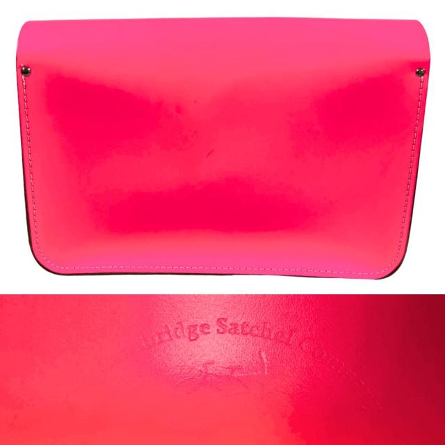 The Cambridge Satchel Company ケンブリッジ サッチェル カンパニー レザー ショルダーバッグ ネオンピンク 正規品 / 53646_3
